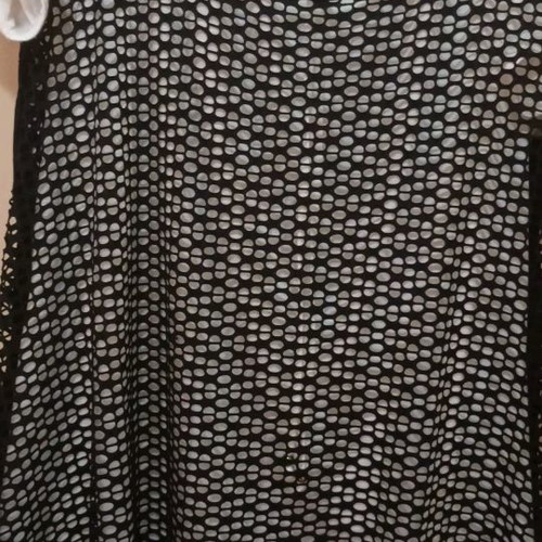 Dina blouse XL like new, double layer with lace and mesh