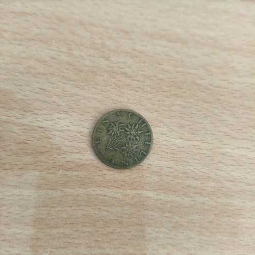 Austria 1 Schilling Coin 1959 used