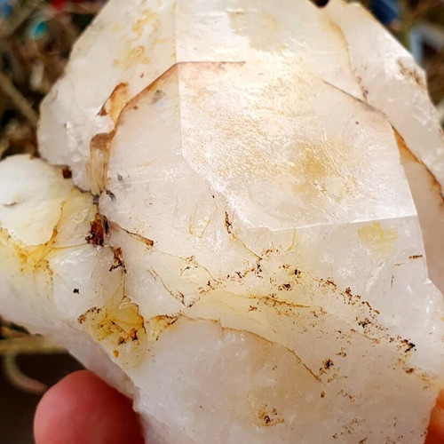 Clear Quartz Crystal Penteli Attica 12.8cm like new