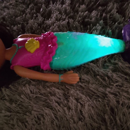 Mattel Shiny Mermaid Dora doll from Fisher Price like new