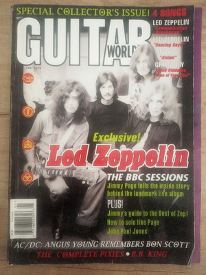 Guitar World magazine used, special January 1998 issue