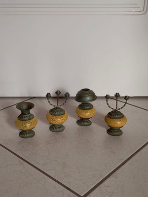 Vintage decorative set of 4 pieces new