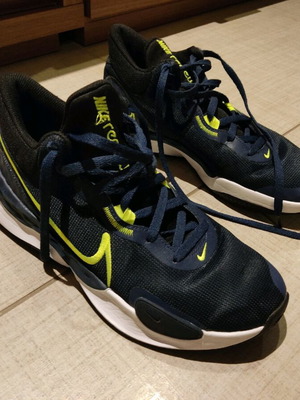 Παπούτσια μπάσκετ ανδρικά Nike μπλε, άριστη κατάσταση, μέγεθος 44