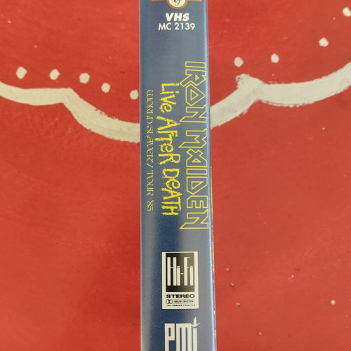 Iron Maiden Live After Death VHS like new