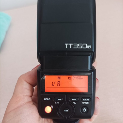 Godox TT350-P Mini TTL Flash for Pentax like new