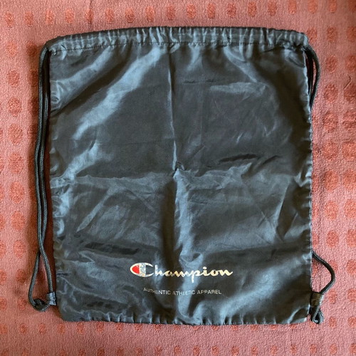 Champion black gym bag used, like new