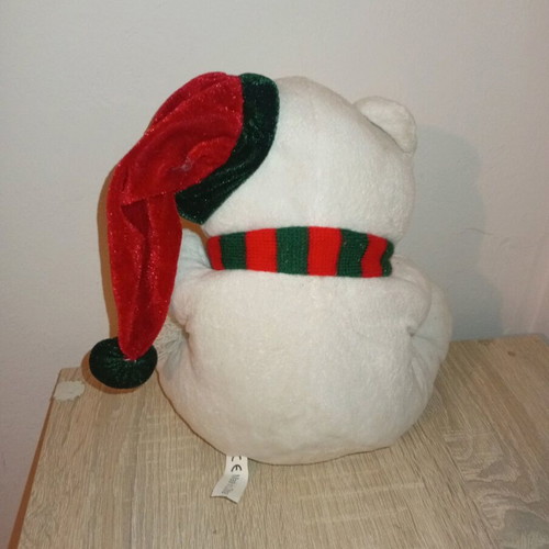 Nilco Christmas teddy bear used, 24 cm