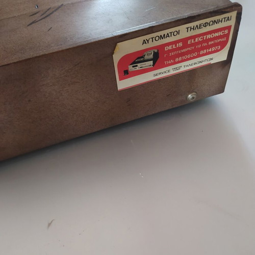 Pony cassette answering machine used