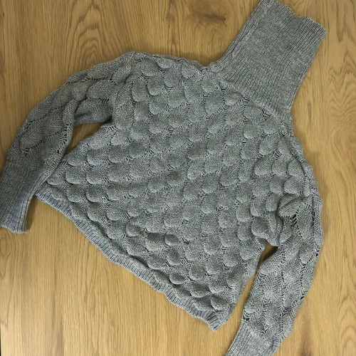 Women's turtleneck size Small gray like new