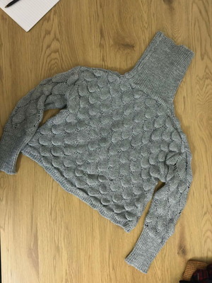 Women's turtleneck size Small gray like new