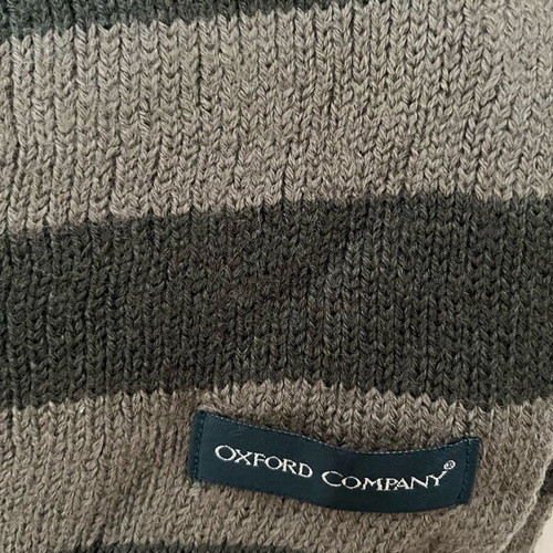 Oxford Company scarf like new, knitted brown - olive