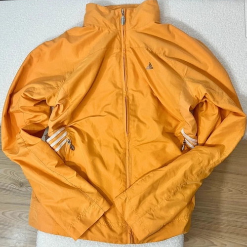 Adidas Vintage Orange Windbreaker Jacket M like new, mesh lining