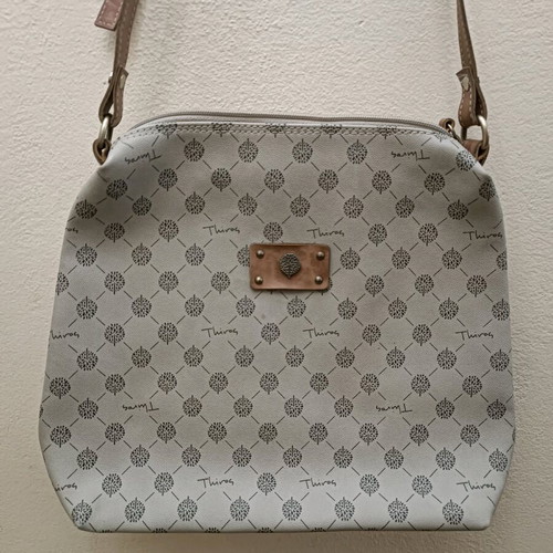 Thiros Olive Tree shoulder bag beige like new