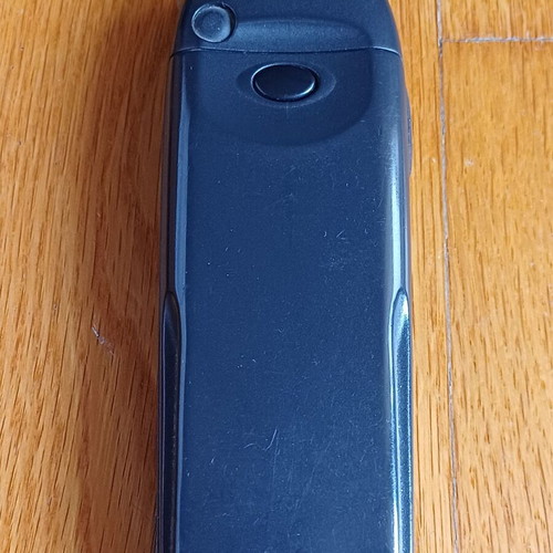 Nokia 6210 mobile phone used, legendary with snake game, black