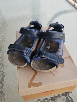 Camper anatomical sandals for boys like new, size 29, blue