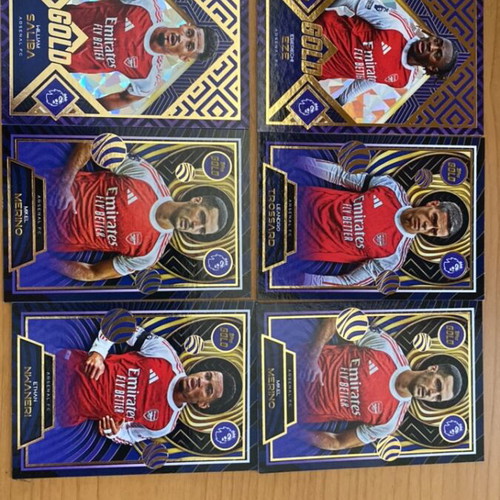 Arsenal Topps Gold Collection trading cards new