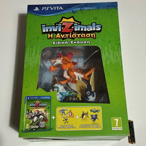 PSVITA Invizimals The Resistance Special Edition new sealed
