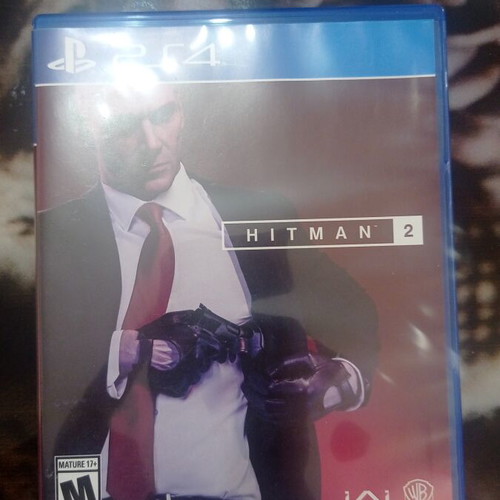Hitman 2 PS4 game slightly used