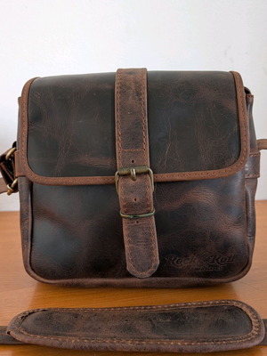 Rock & Roll leather camera bag used