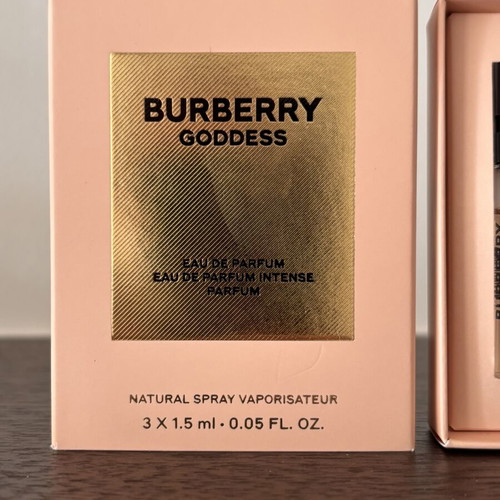 Burberry Goddess Complete Trilogy Discovery Set new, 3 x 1.5ml tester vials