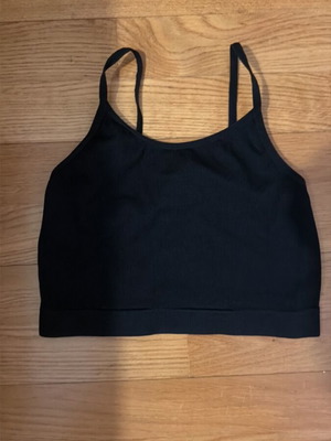 Bustier black, like new, sizes S/M