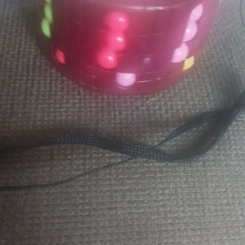 Cylindrical multicolor cube toy new, for ages 3 and up