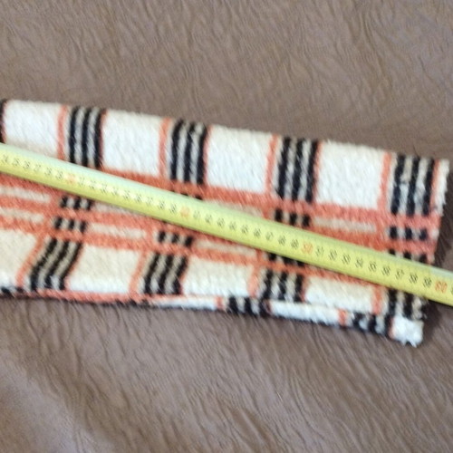 Checked women's coat Via Toscana made in Italy like new, multicolor