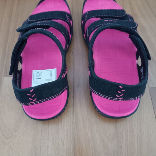 Nike sandals new, size 39, black and pink