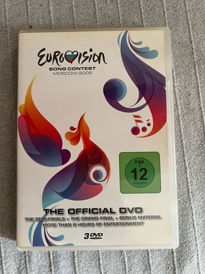 Eurovision 2009 3 DVD boxset used