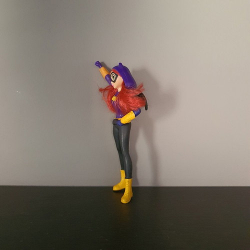 Batgirl figure 2016 used, Super Hero Girls, 13cm