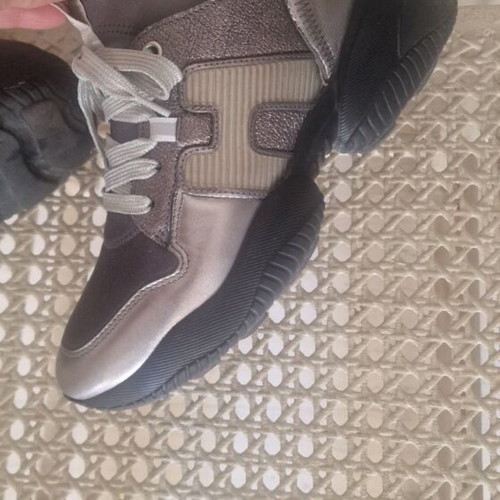 Hogan women's sneakers silver size 37 like new