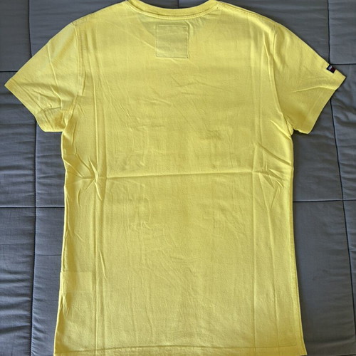 Superdry T-shirt yellow size small like new