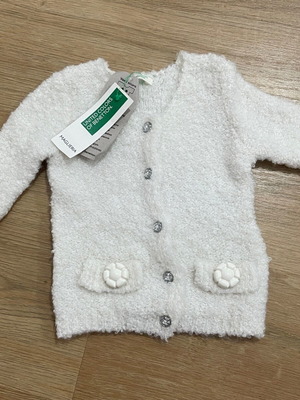 Benetton girl’s jacket new, size 62