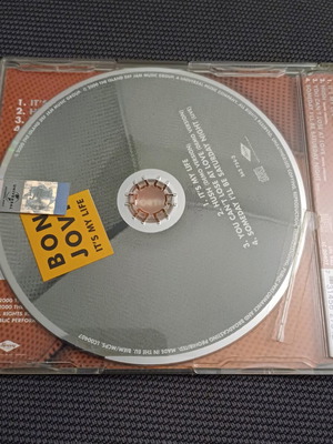 Bon Jovi It's My Life 4 Track CD Single σαν καινούργιο, Rock