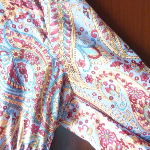 Ethnic long summer dress Swarna Art Silk 100% like new