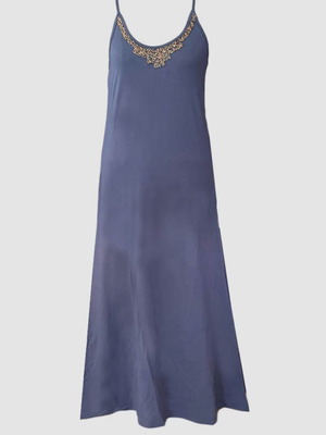 Small ραφ φόρεμα παραλίας καινούριο, μπλε, Jeannette Lingerie