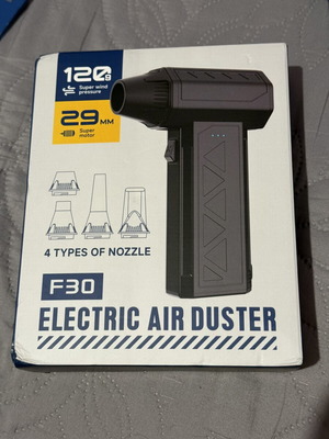 F30 Electric Air Duster wireless portable air blower new