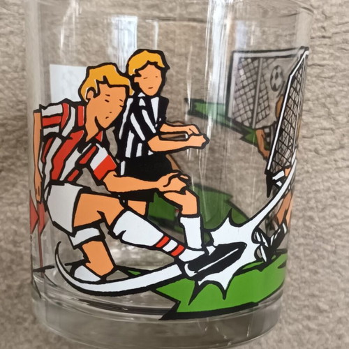 UEFA Champions League Nutella collectible glass like new