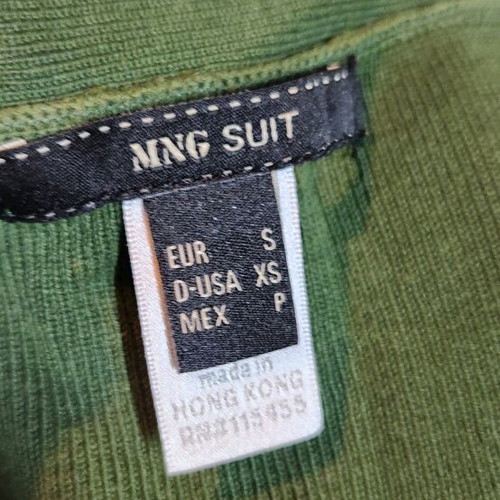 Mango cardigan used, green, size S