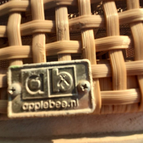 AppleBee garden-veranda sofa like new natural rattan wicker weave