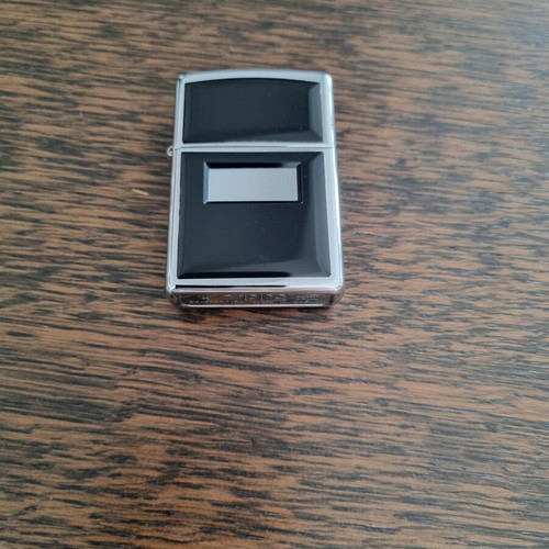 Zippo Ultralite Black 355 Reg lighter new with original vintage box