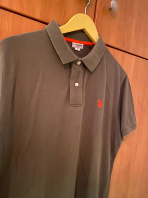 Polo μπλούζα U.S. Polo Assn. χακί XL σαν καινούργιο