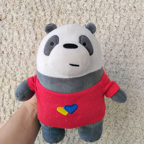 Λούτρινο Miniso We Bare Bears Panda σαν καινούριο, 29 εκατοστά