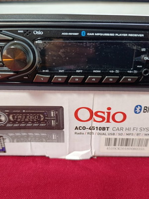 Osio ACO-4510BT Ραδιόφωνο αυτοκινήτου με Bluetooth και διπλή θύρα USB