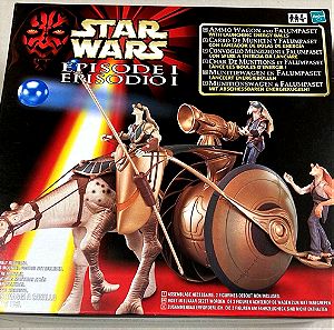 Hasbro 1999 Star Wars Ammo Wagon and Falumpaset Καινούργιο Τιμή 70 Ευρώ