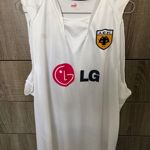 AEK Rivaldo sleeveless jersey XL