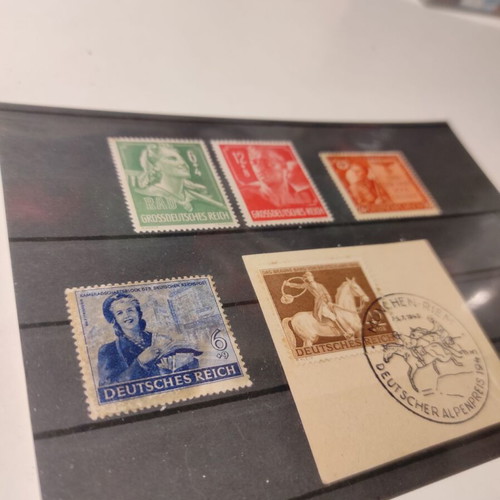 German Reich 1944 stamps like new, pack of 5 pieces
