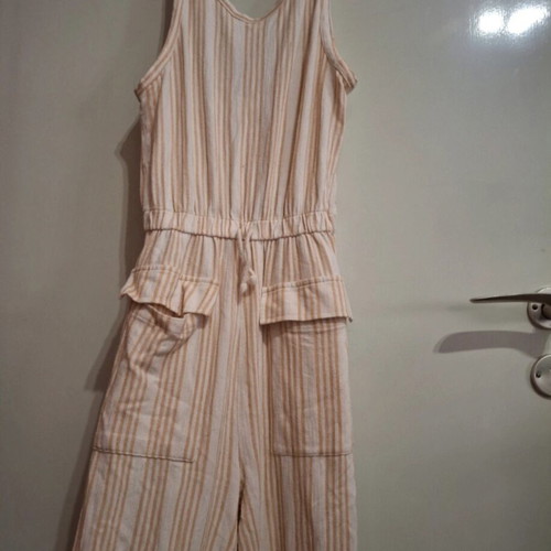 Zara striped jumpsuit for 11-12 years, like new