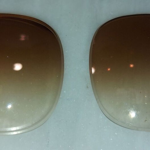 Myopia and Sunglasses Lenses pack of 2, like new, black and brown