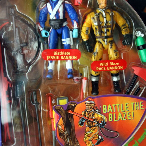 Jonny Quest Battle The Blaze JQ6 Galoob figure new, sealed